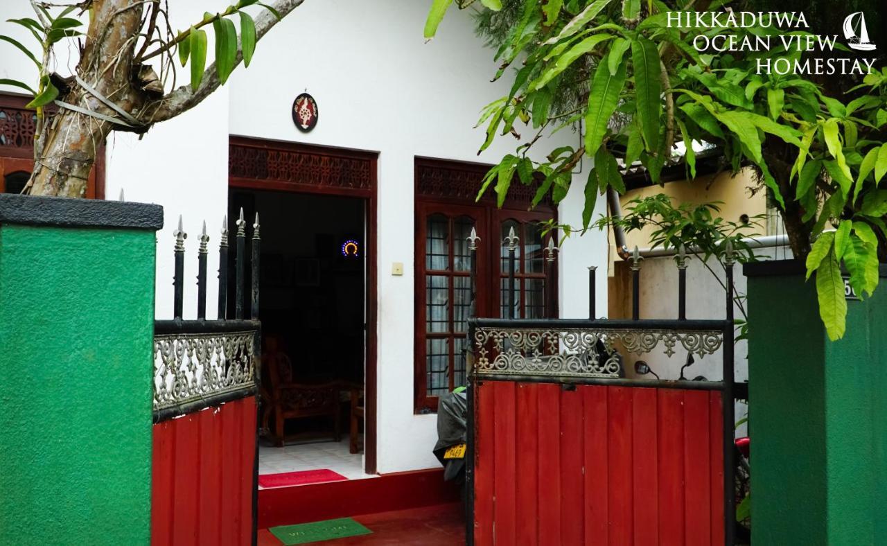 Hikkaduwa Ocean View Homestay Buitenkant foto