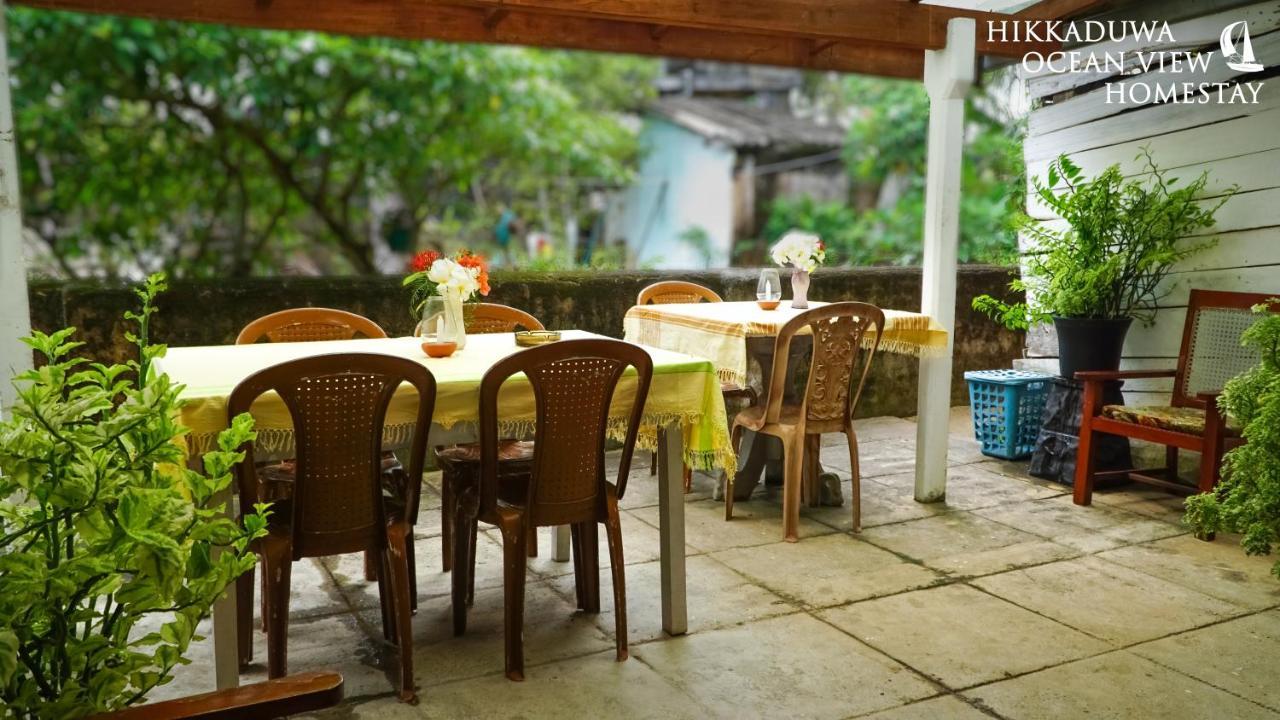 Hikkaduwa Ocean View Homestay Buitenkant foto