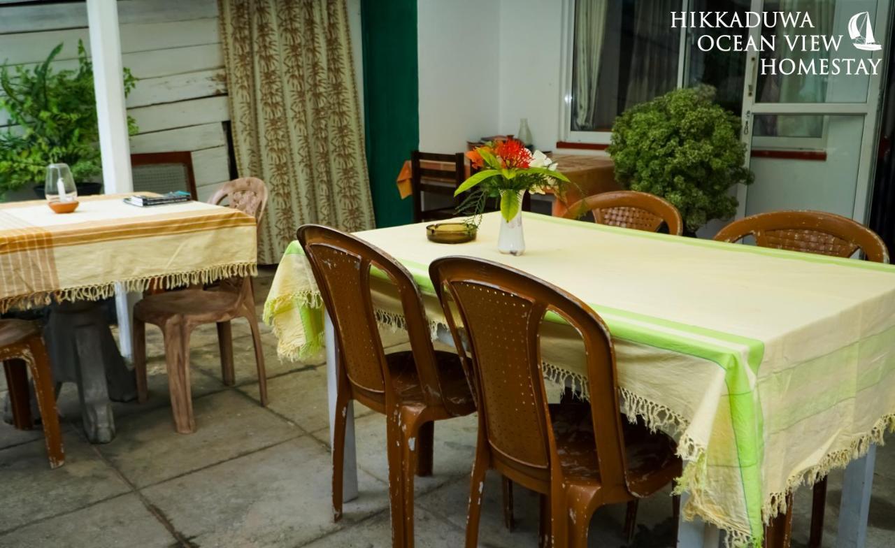 Hikkaduwa Ocean View Homestay Buitenkant foto