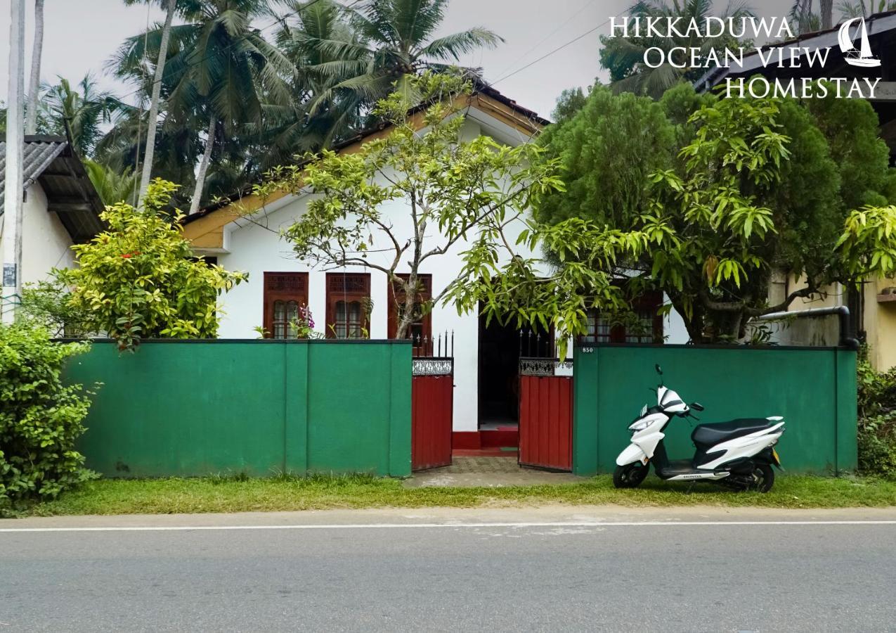 Hikkaduwa Ocean View Homestay Buitenkant foto